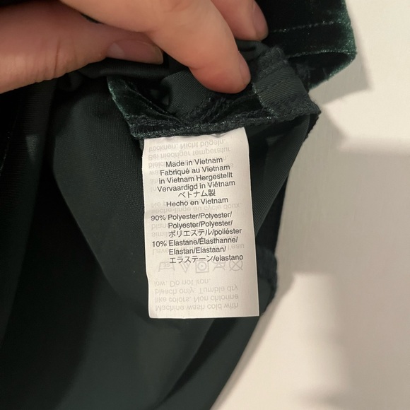 Velvet green Madewell top - Picture 5 of 6